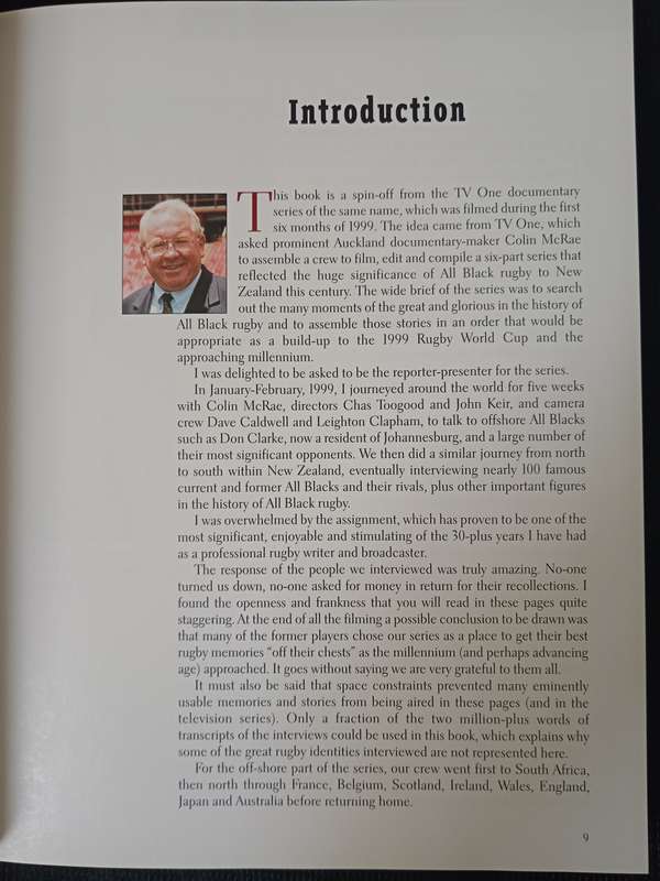 Legends of the All Blacks with Keith Quinn Edited by Joseph Romanos