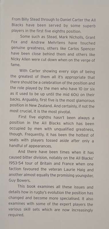 10 A Celebration of great All Black first five eights by Lindsay Knight