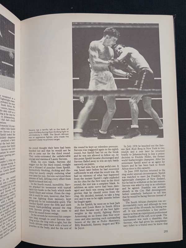 The Fighters A Pictorial History of SA Boxing from 1881 by Chris Greyvenstein