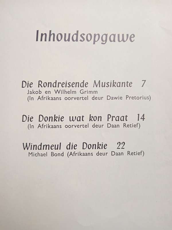 My Donkiestorieboek a Collection of Donkey stories for children