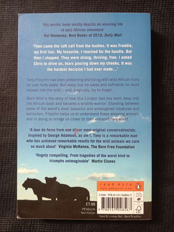 Born Wild by Tony FitzJohn
