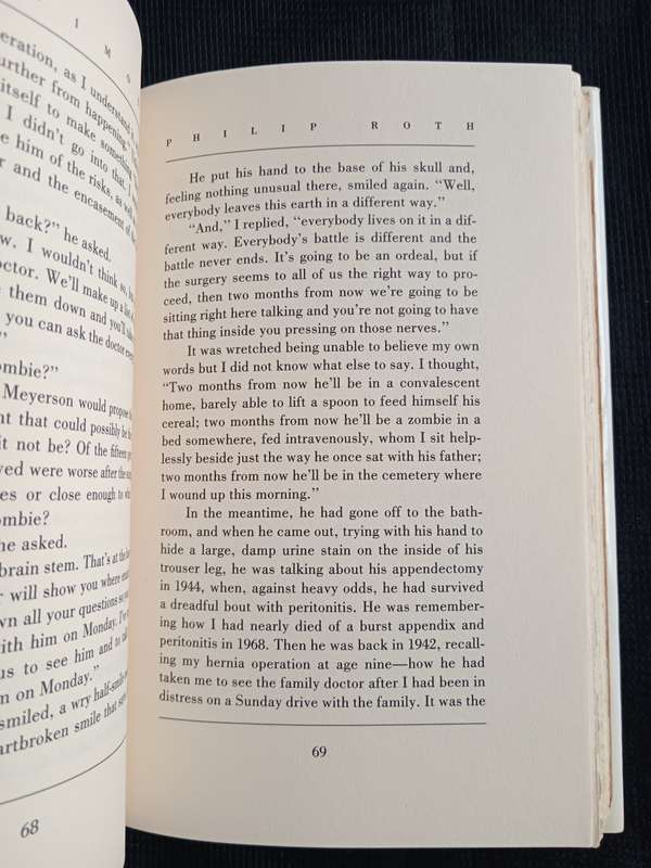 Patrimony A True Story by Philip Roth