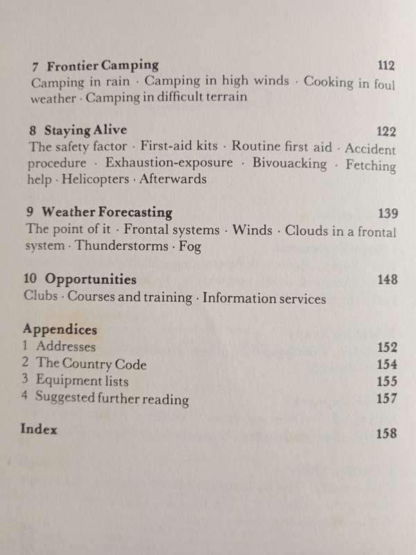 The Outdoor Survival Handbook For campers hikers & backpackers by David Platten