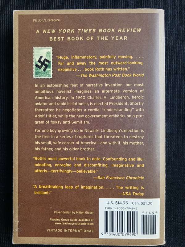 The Plot Against America by Philip Roth