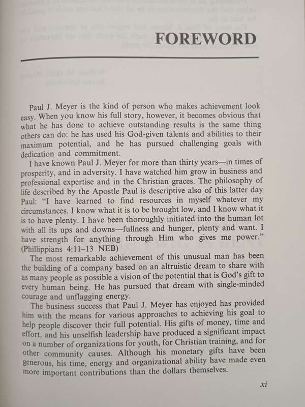 The Story of Paul J Meyer by Lois S Strain & Gladys W Hudson