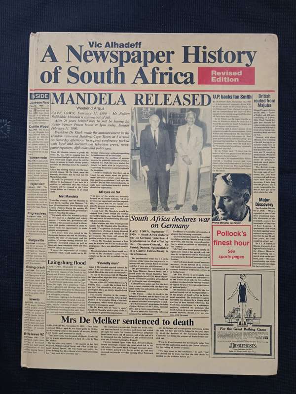 A Newspaper History of South Africa by Vic Alhadeff