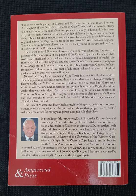The Black Countess A Biography by R E van der Ross