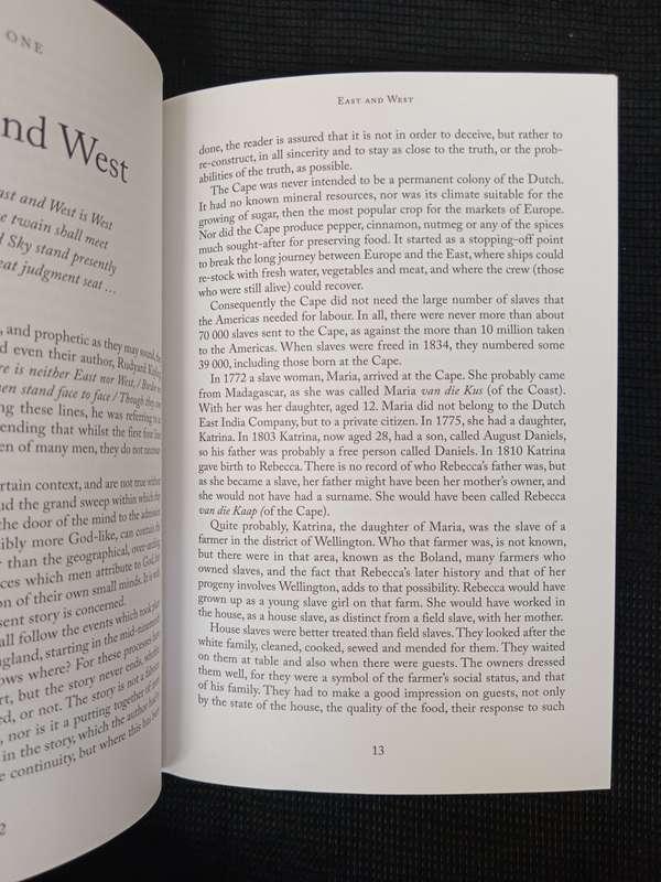 The Black Countess A Biography by R E van der Ross