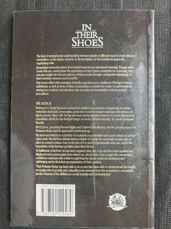 In Their Shoes by J C Kotzé