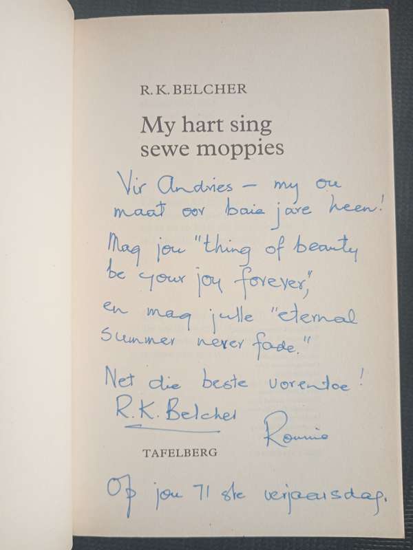 My Hart Sing Sewe Moppies by R K Belcher