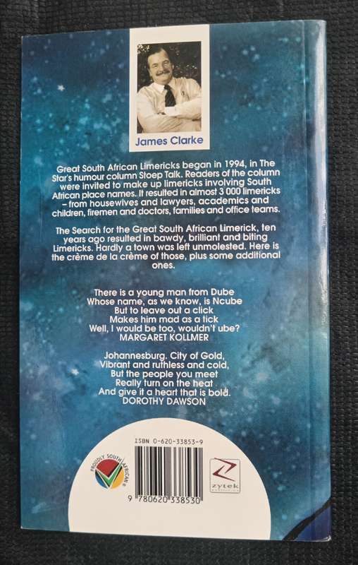 Great SA Limericks Compiled by James Clarke