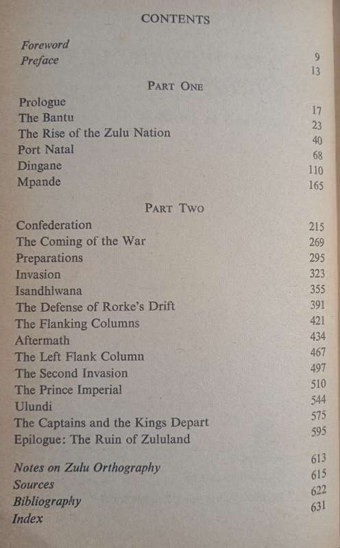 The Washing of The Spears by Donald R Morris