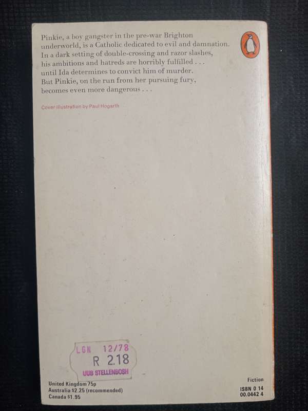Brighton Rock by Graham Greene