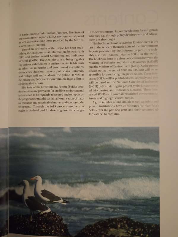 Namibia's Marine Environment Edited by Molly & Reinikainen