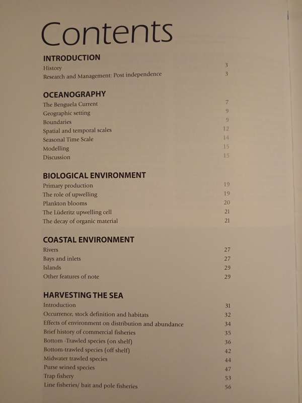 Namibia's Marine Environment Edited by Molly & Reinikainen