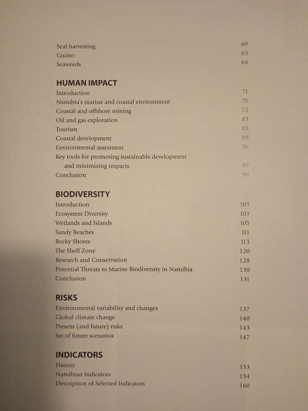 Namibia's Marine Environment Edited by Molly & Reinikainen