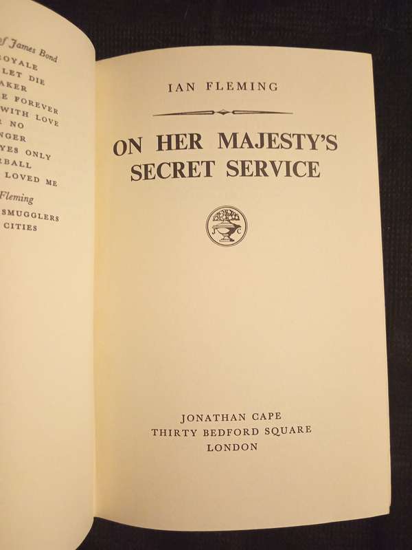 On Her Majesty's Secret Service by Ian Fleming