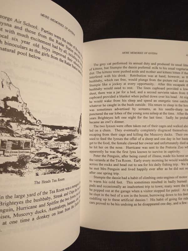 More Memories of Knysna Compiled & Edited by S Allanson, M Parkes, V Williams & A Hodgson