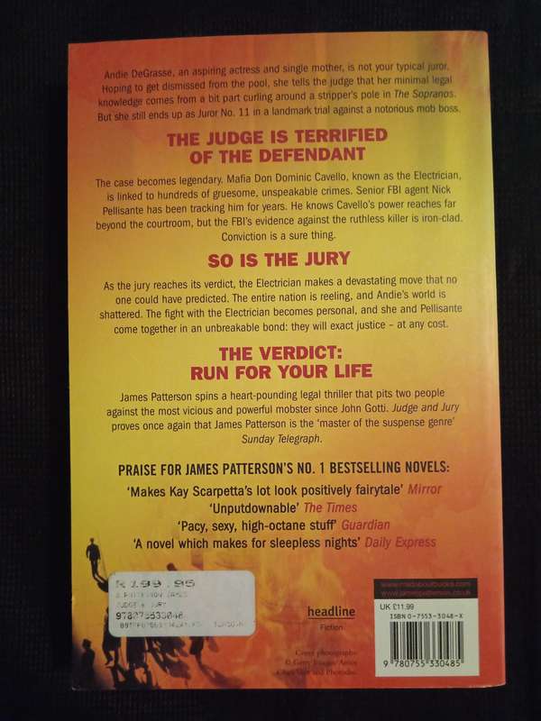 Judge & Jury by James Patterson & Andrew Gross