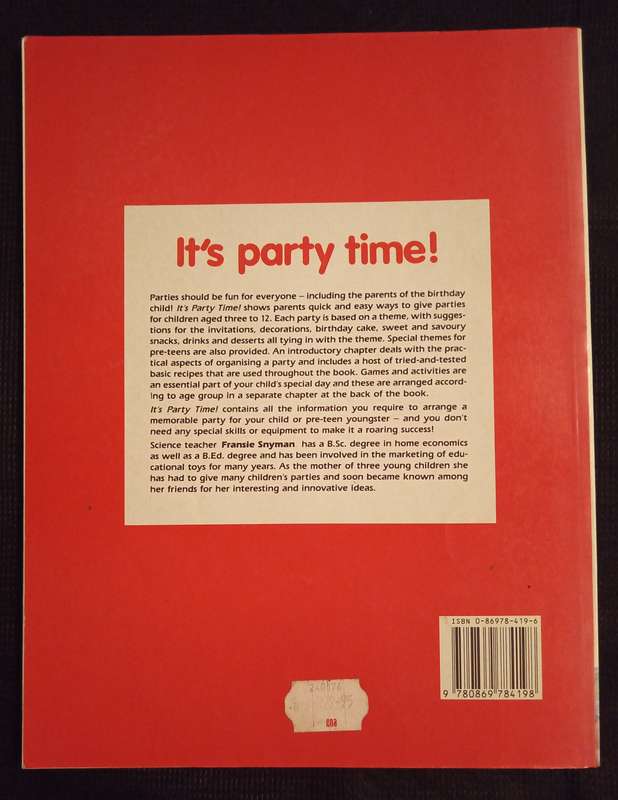 It's Party Time by Fransie Snyman