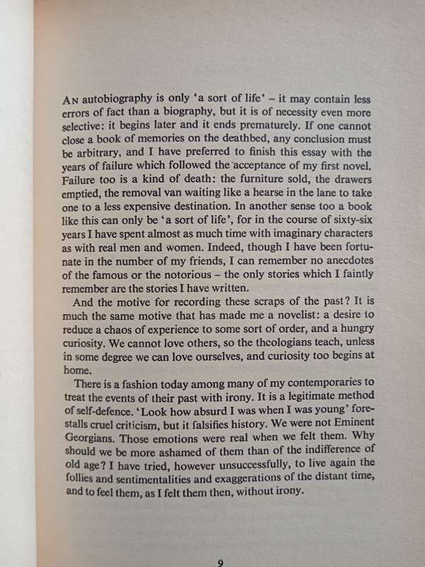 A Sort of Life by Graham Greene