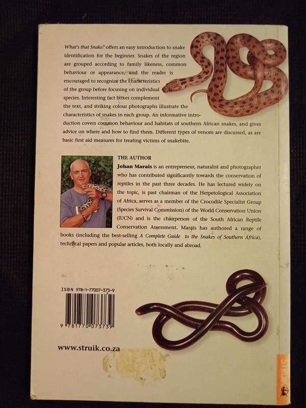 What's that Snake? by Johan Marais