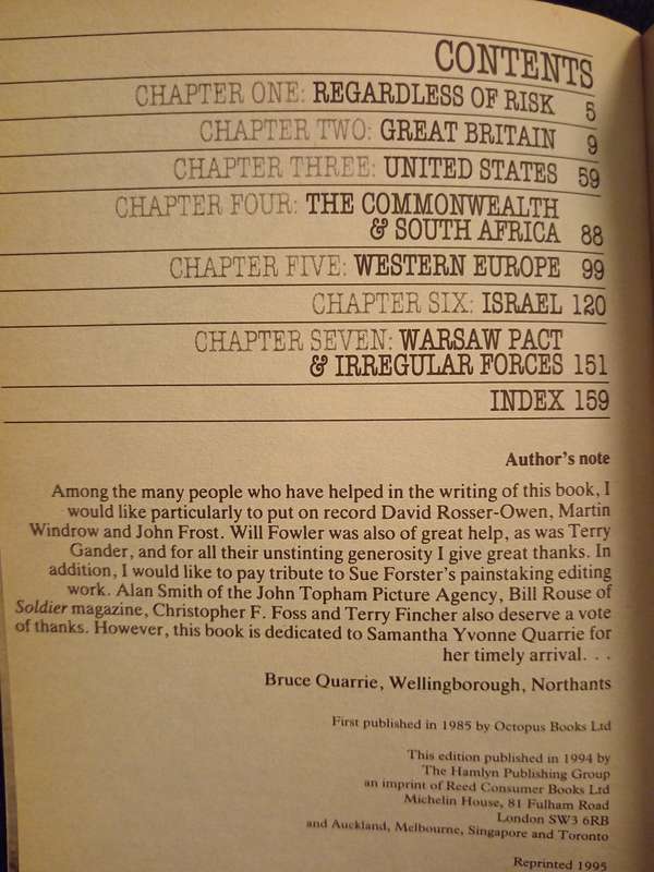 The World's Elite Forces by Bruce Quarrie