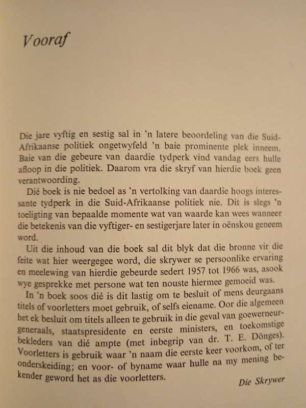 Van Malan tot Verwoerd by B M Schoeman