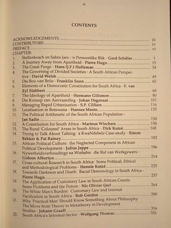 South African Perspectives Essays in Honour of Nic Olivier Edited by Pierre Hugo