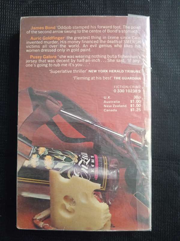 James Bond 007 Goldfinger by Ian Fleming