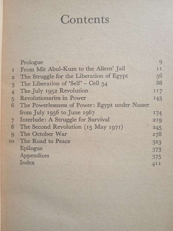 In Search of Identity by Anwar el-Sadat