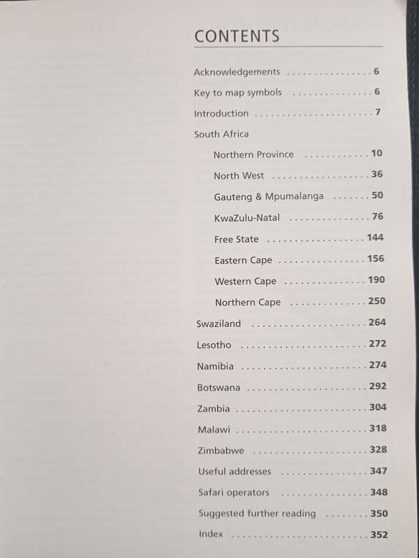 Guide to Southern African Game & Nature Reserves by Chris & Tilde Stuart