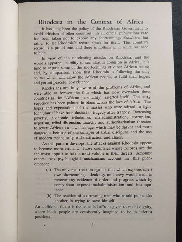 Rhodesia in the Context of Africa