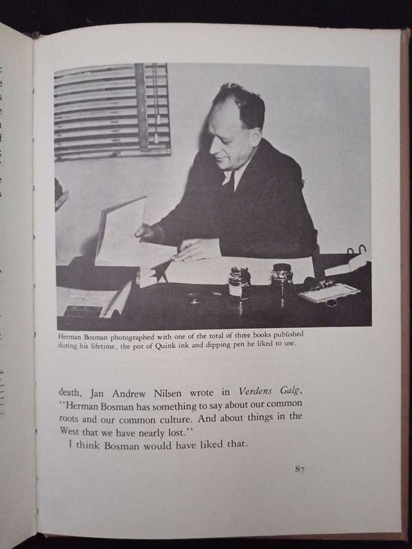 Herman Charles Bosman A Pictorial Bibliography by Valerie Rosenberg