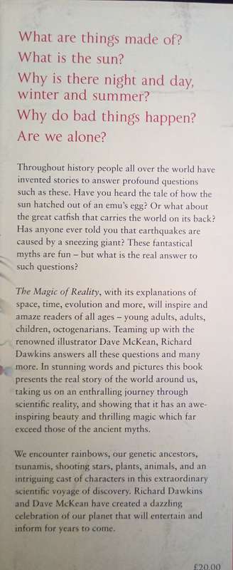 The Magic of Reality by Richard Dawkins Illustrated by Dave McKean
