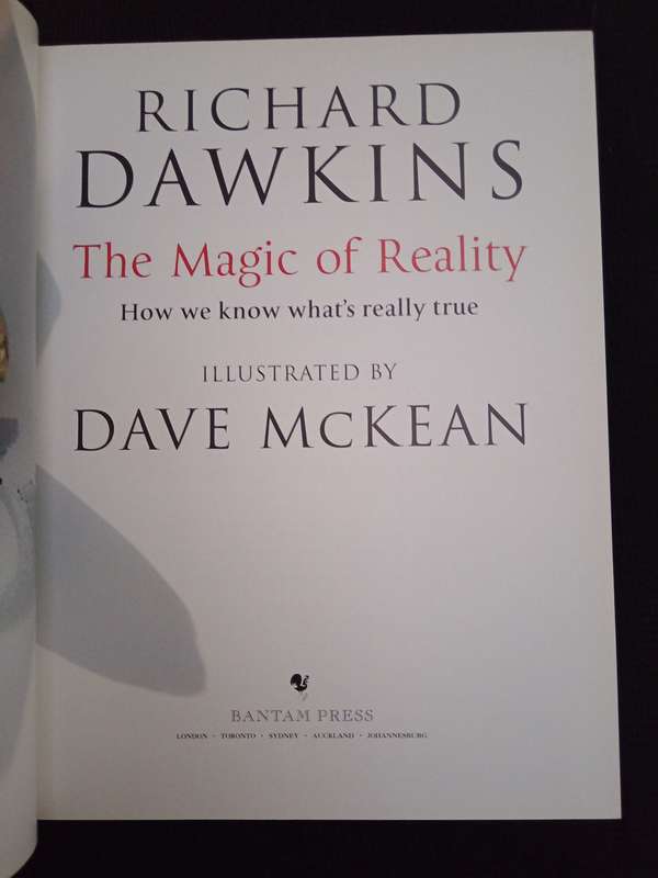 The Magic of Reality by Richard Dawkins Illustrated by Dave McKean