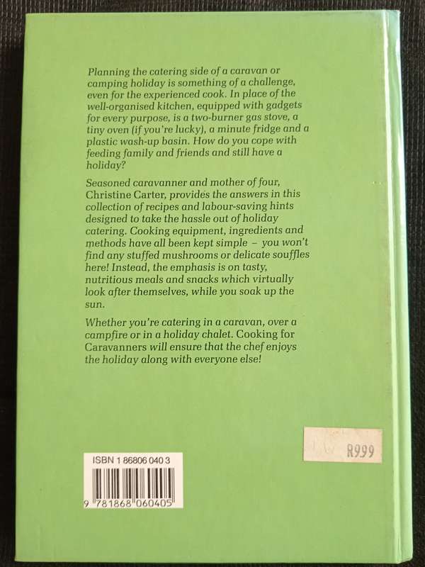 Cooking for Caravanners by Christine Carter