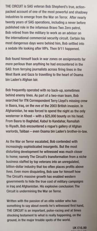 The Circut by Bob Shepherd with M P Sabga