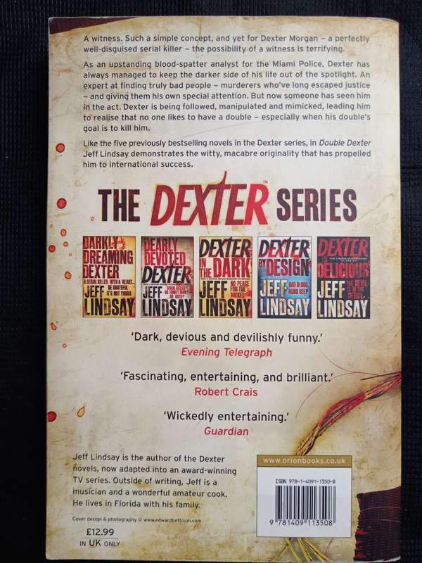 Double Dexter by Jeff Lindsay