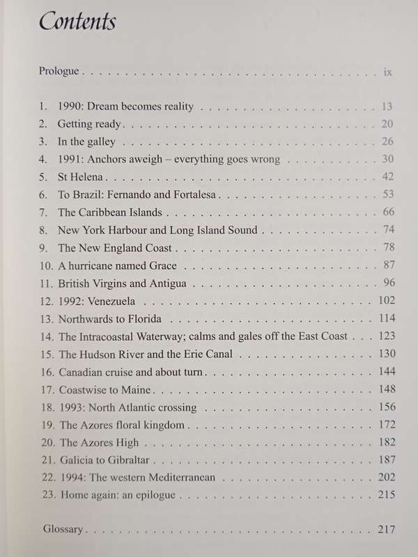 Come Wind Come Weather Letters from Adamastor by Brookes & Jeanne Heywood