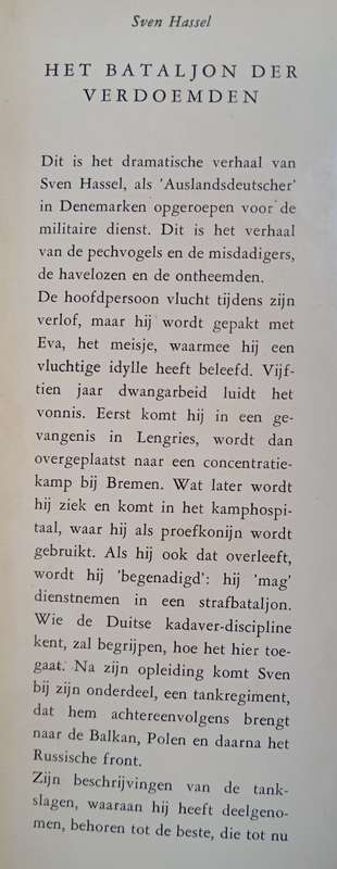 Het Bataljon Der Verdoemden by Sven Hassel