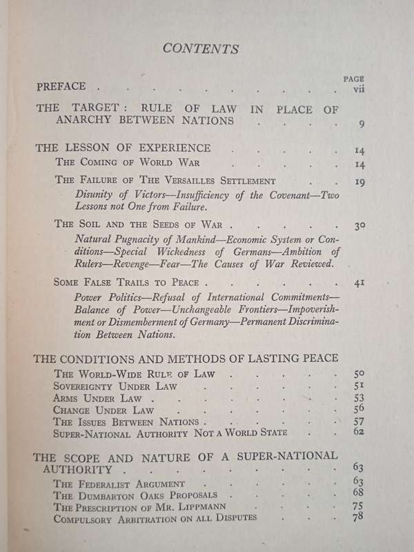The Price of Peace by Sir William Beveridge