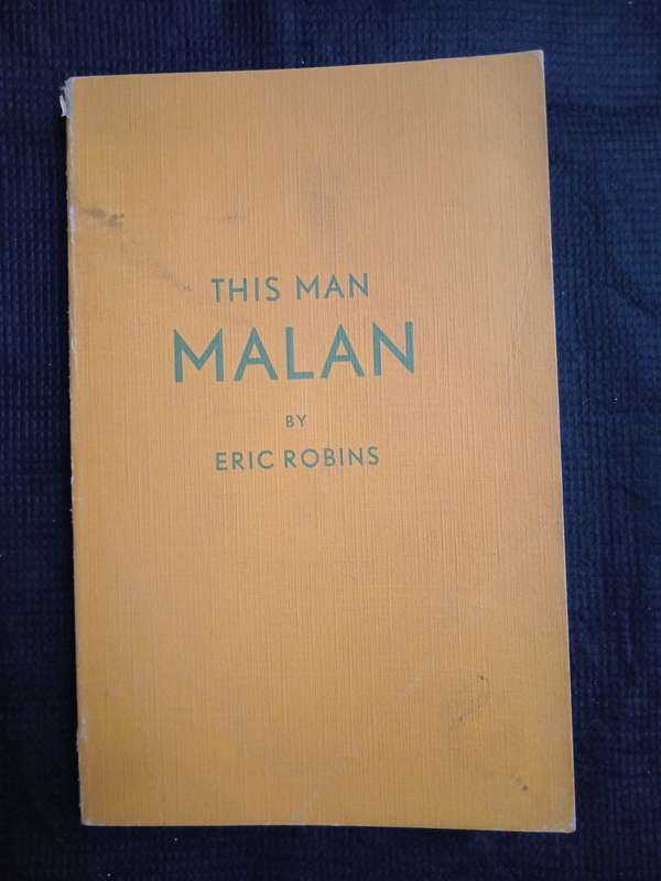 This Man Malan by Eric Robins