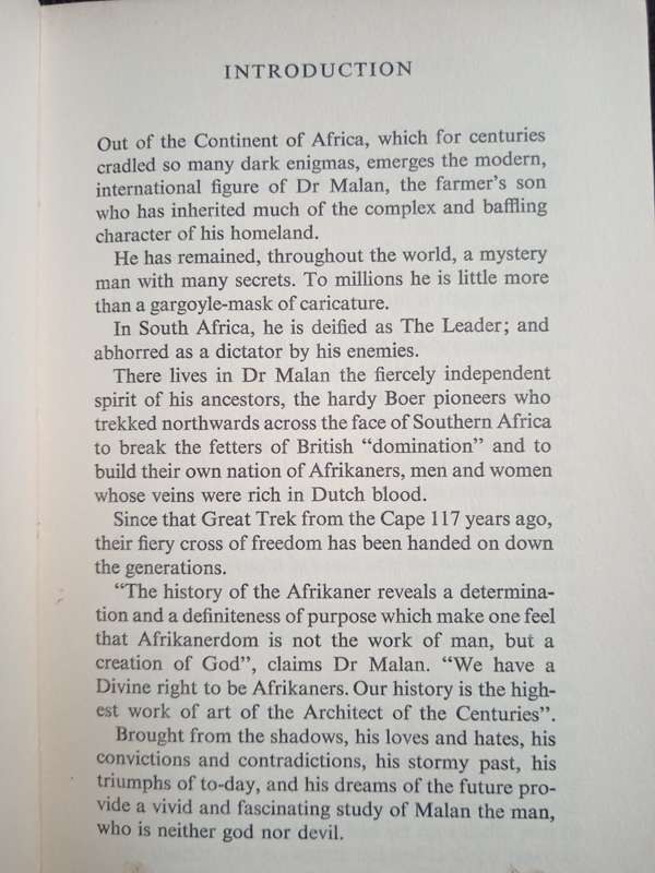 This Man Malan by Eric Robins