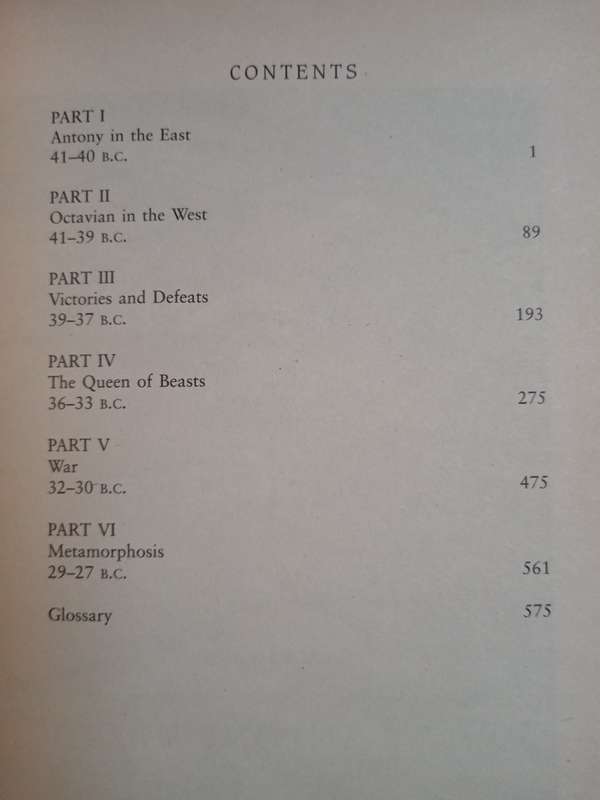 Antony & Cleopatra by Colleen McCullough