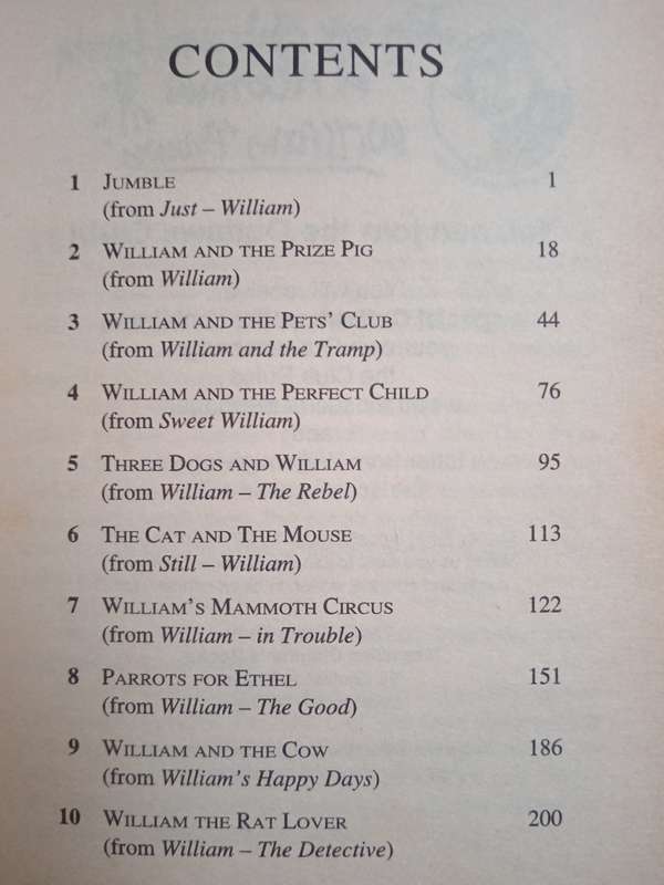 Just William and Other Animals by Richmal Crompton