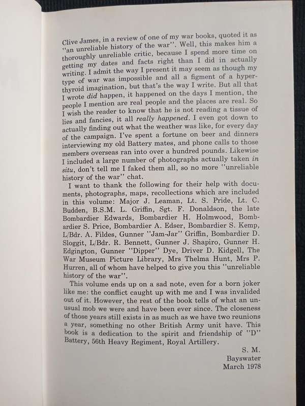Mussolini His Part in my Downfall by Spike Milligan