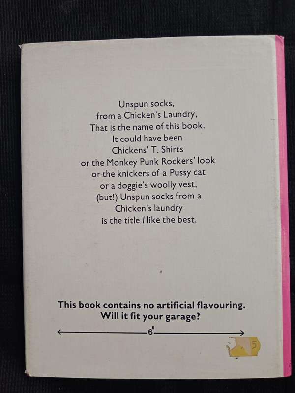 Unspun Socks from a Chicken's Laundry & other Children's Verse by Spike Milligan