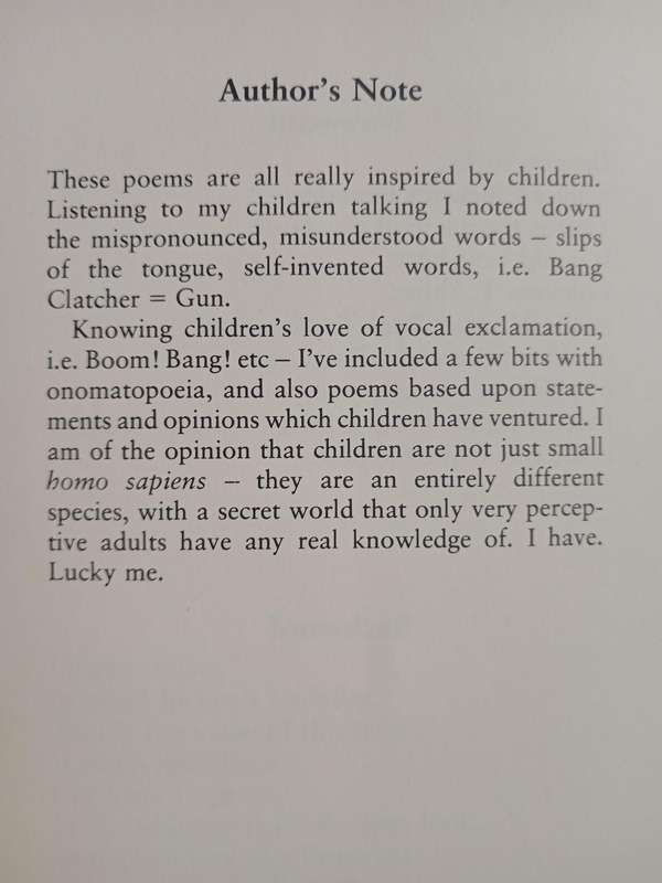 Unspun Socks from a Chicken's Laundry & other Children's Verse by Spike Milligan