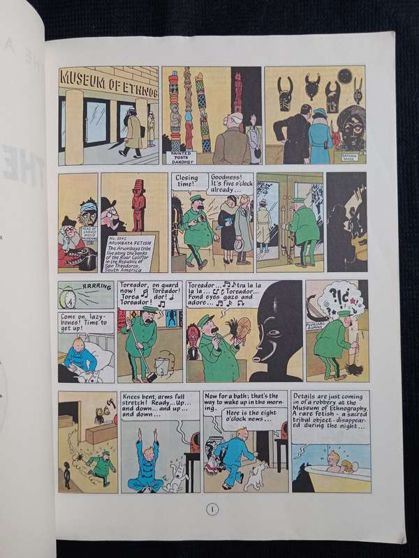 The Adventures of Tintin The Broken Ear Translated by Leslie Lonsdale-Cooper & Michael Turner